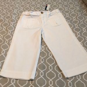 Girls white pants